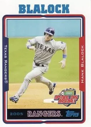 2005 Topps Opening Day #20 - Hank Blalock - Texas Rangers