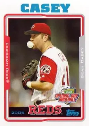2005 Topps Opening Day #21 - Sean Casey - Cincinnati Reds