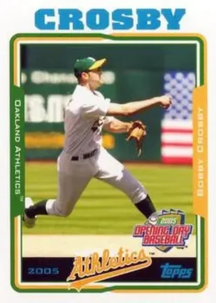 2005 Topps Opening Day #9 - Bobby Crosby - Oakland Athletics