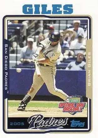 2005 Topps Opening Day #15 - Brian Giles - San Diego Padres