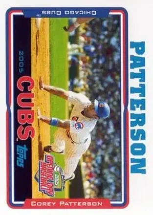 2005 Topps Opening Day feature card