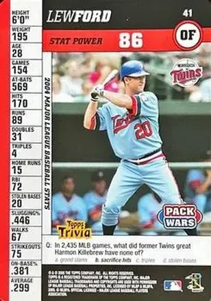 2005 Topps Pack Wars feature card