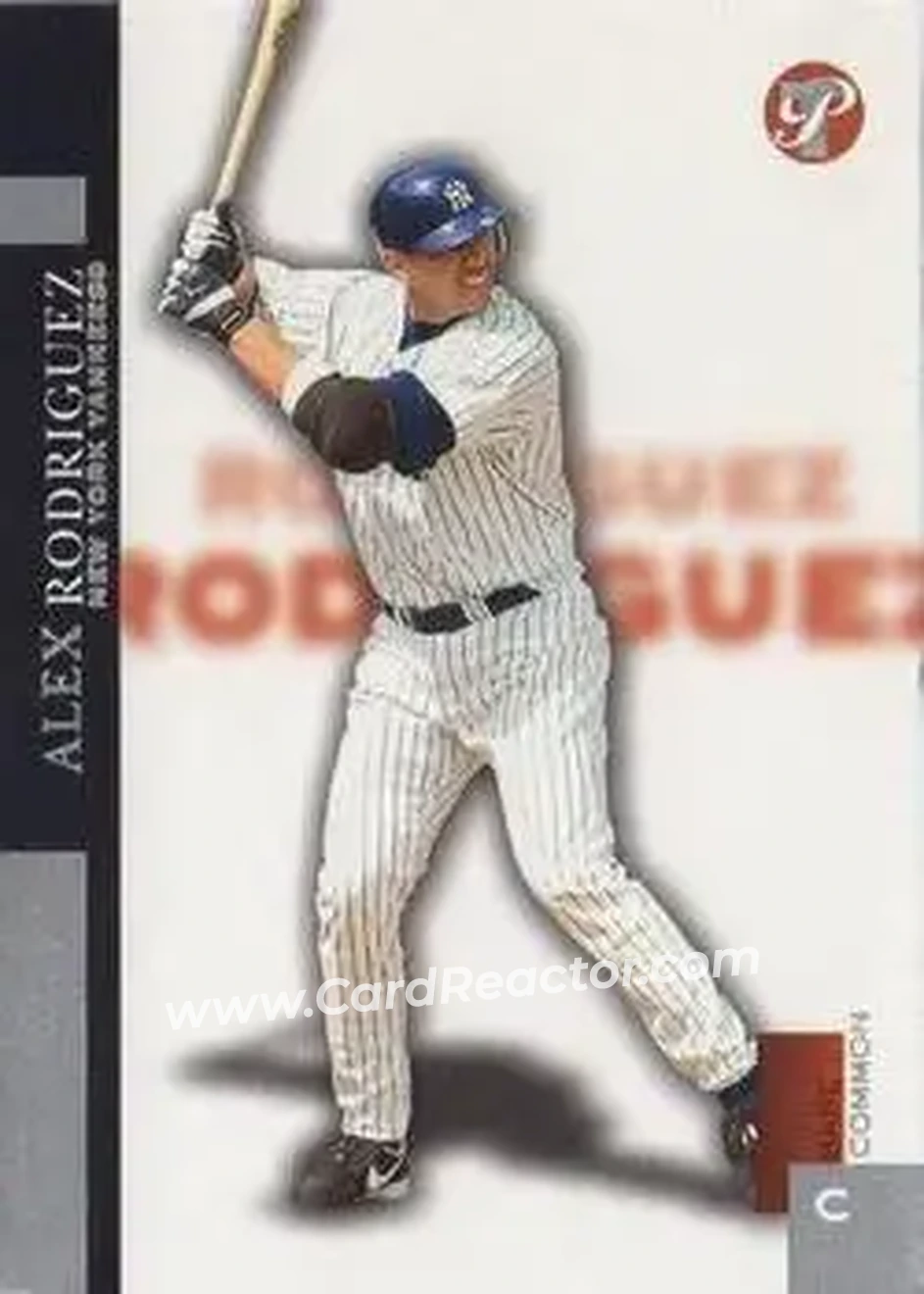 2005 Topps Pristine #1 - Alex Rodriguez - New York Yankees - Front