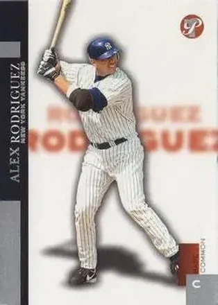 2005 Topps Pristine #1 - Alex Rodriguez - New York Yankees