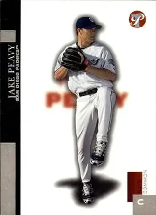 2005 Topps Pristine #2 - Jake Peavy - San Diego Padres