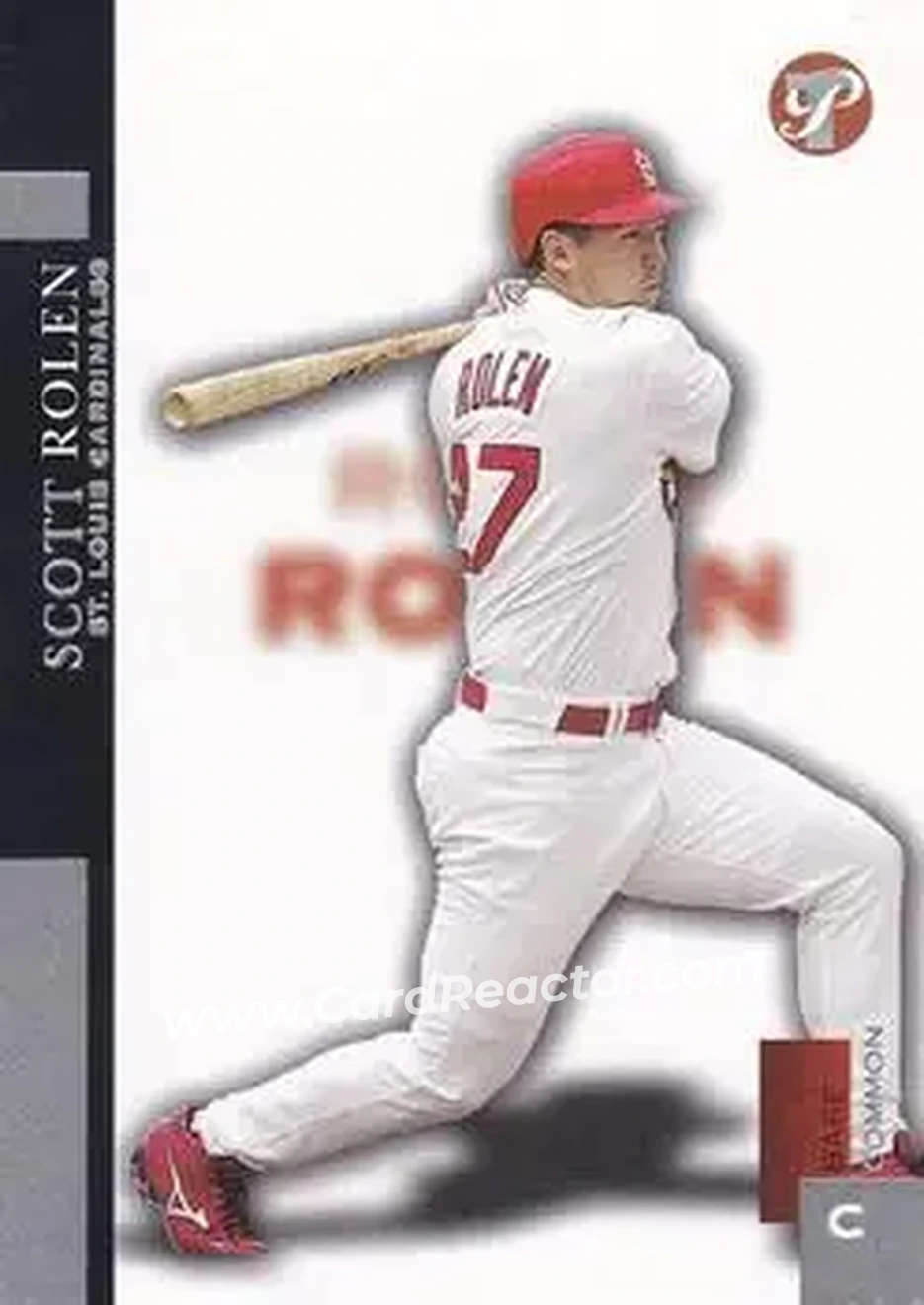 2005 Topps Pristine #5 - Scott Rolen - St. Louis Cardinals - Front