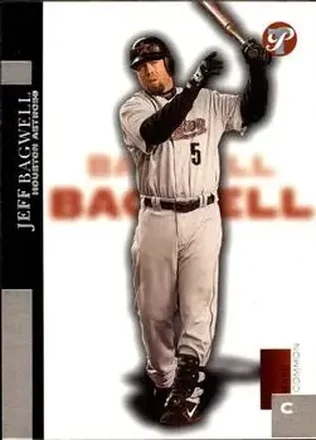 2005 Topps Pristine #13 - Jeff Bagwell - Houston Astros
