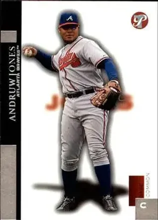 2005 Topps Pristine #14 - Andruw Jones - Atlanta Braves