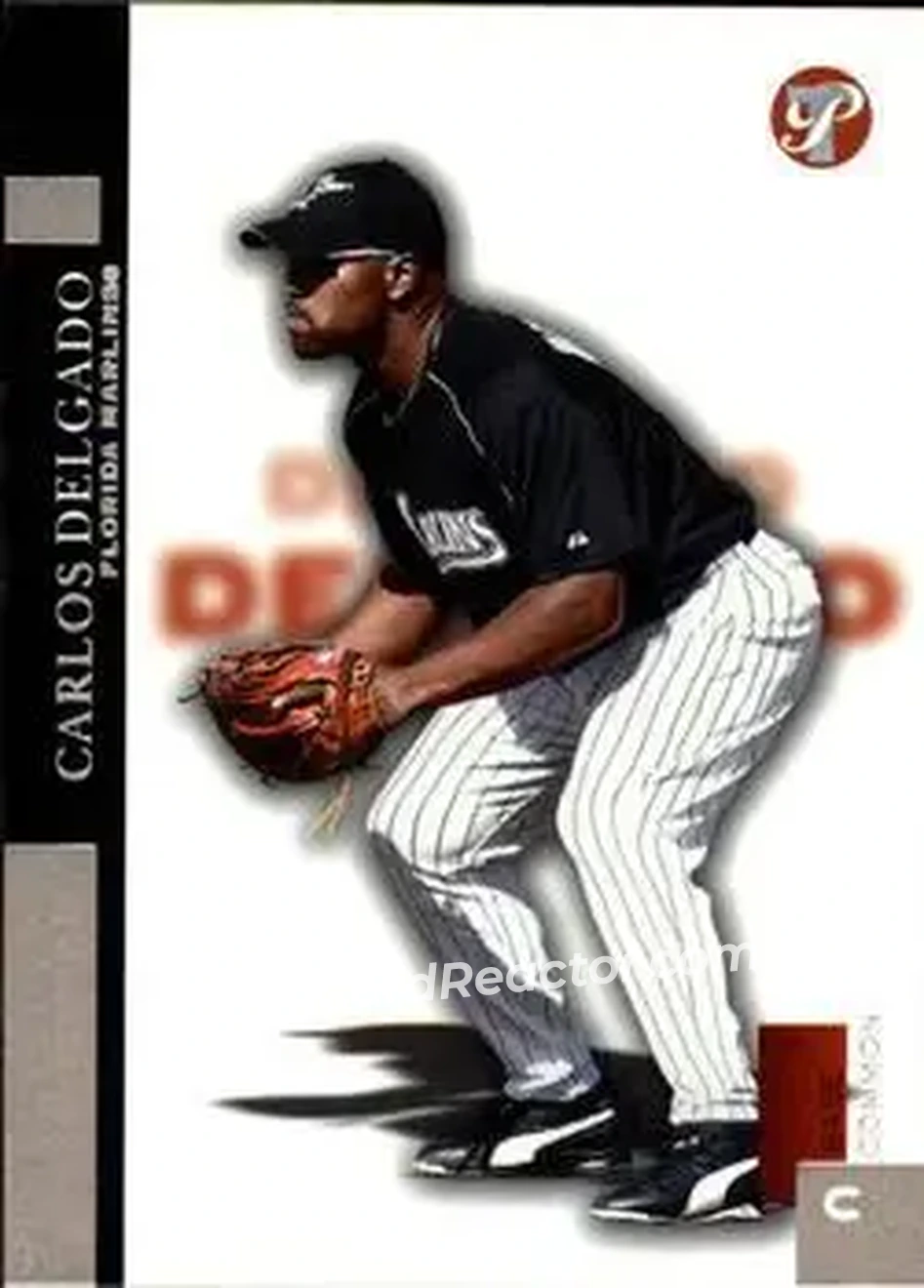 2005 Topps Pristine #15 - Carlos Delgado - Florida Marlins - Front