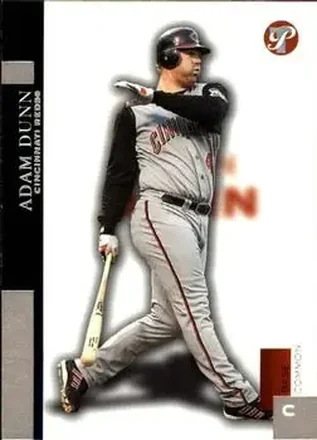 2005 Topps Pristine #17 - Adam Dunn - Cincinnati Reds