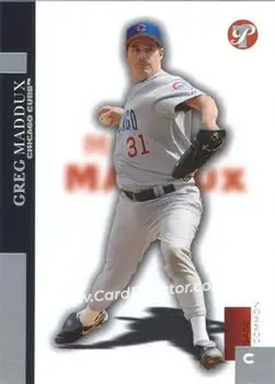 2005 Topps Pristine #18 - Greg Maddux - Chicago Cubs - Front
