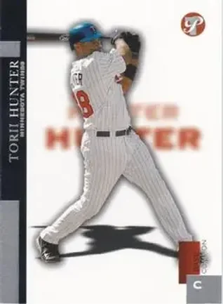 2005 Topps Pristine #19 - Torii Hunter - Minnesota Twins