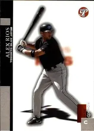 2005 Topps Pristine #24 - Alex Rios - Toronto Blue Jays