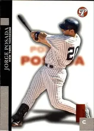 2005 Topps Pristine #26 - Jorge Posada - New York Yankees