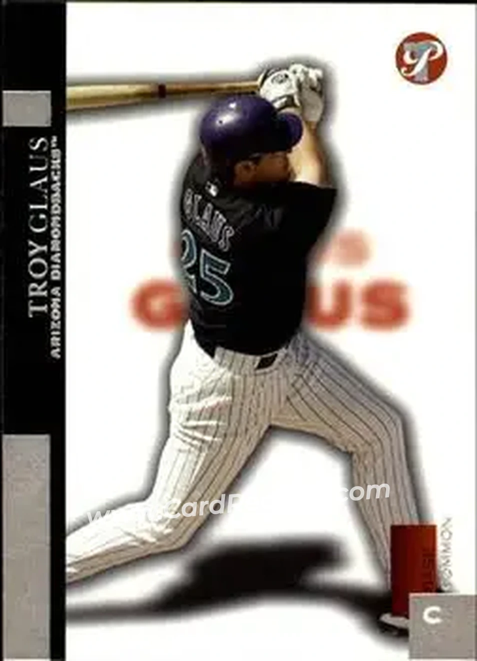 2005 Topps Pristine #29 - Troy Glaus - Arizona Diamondbacks - Front