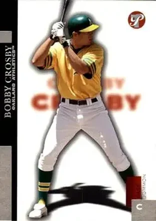 2005 Topps Pristine #3 - Bobby Crosby - Oakland Athletics