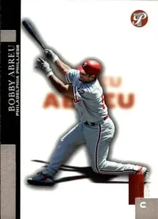 2005 Topps Pristine #6 - Bob Abreu - Philadelphia Phillies