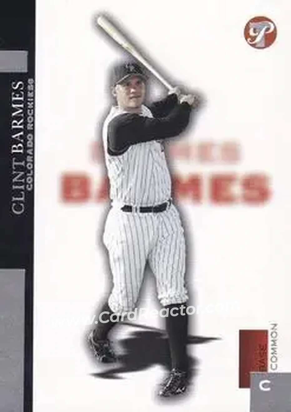 2005 Topps Pristine #12 - Clint Barmes - Colorado Rockies - Front