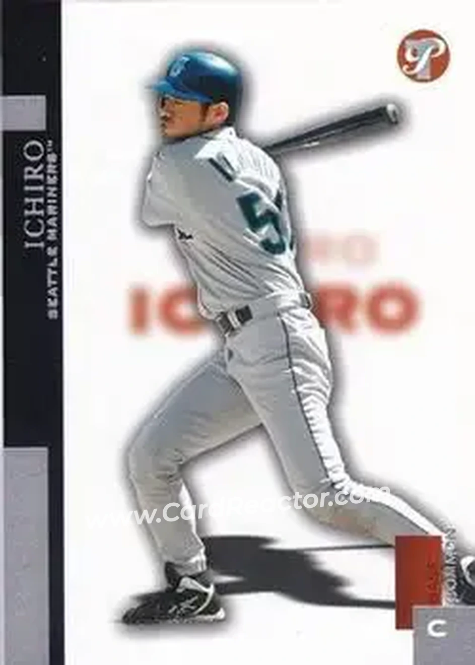 2005 Topps Pristine #25 - Ichiro - Seattle Mariners - Front 2005 Topps Pristine #25 - Ichiro - Seattle Mariners - Front