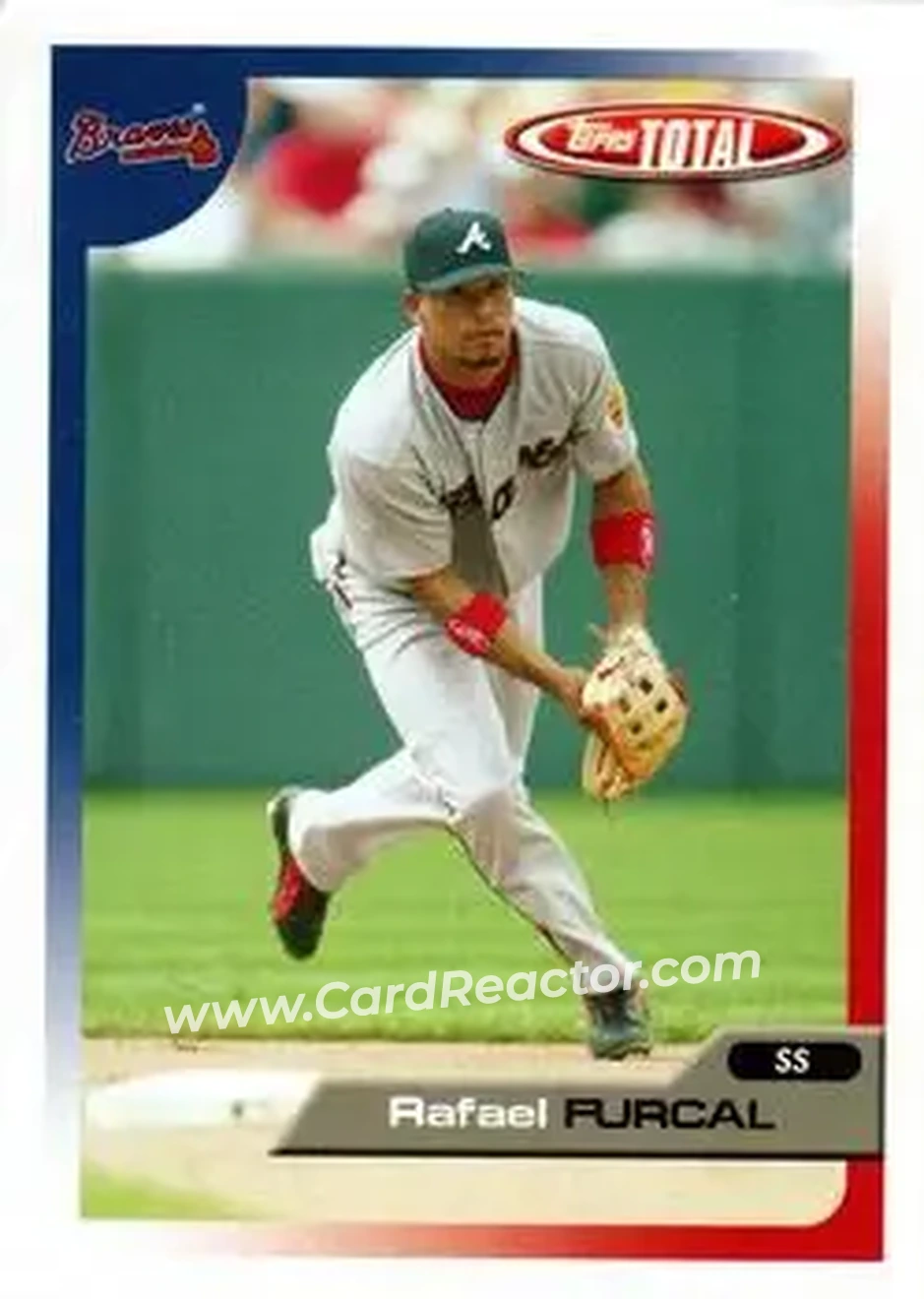 2005 Topps Total #1 - Rafael Furcal - Atlanta Braves - Front
