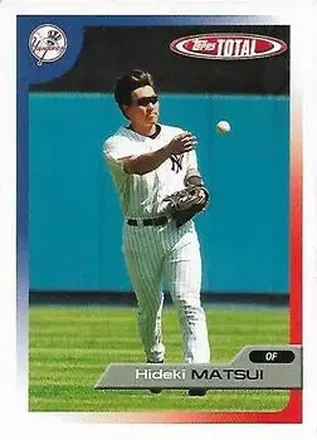 2005 Topps Total #3 - Hideki Matsui - New York Yankees
