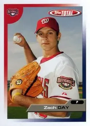 2005 Topps Total #4 - Zach Day - Washington Nationals