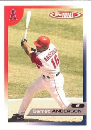 2005 Topps Total #5 - Garret Anderson - Los Angeles Angels