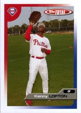 2005 Topps Total #8 - Kenny Lofton - Philadelphia Phillies
