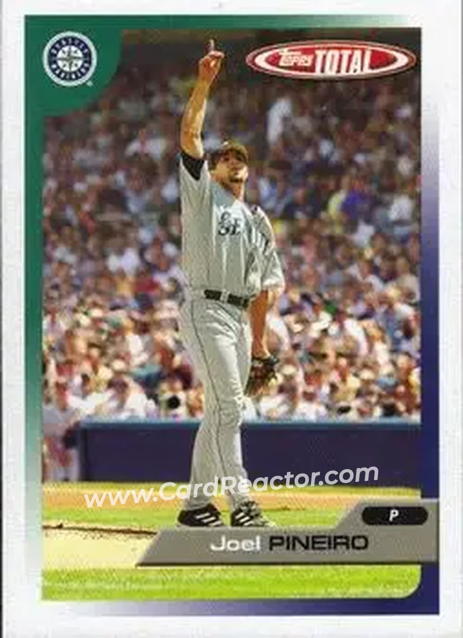 2005 Topps Total #11 - Joel Pineiro - Seattle Mariners - Front
