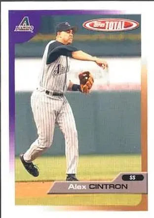 2005 Topps Total #12 - Alex Cintron - Arizona Diamondbacks