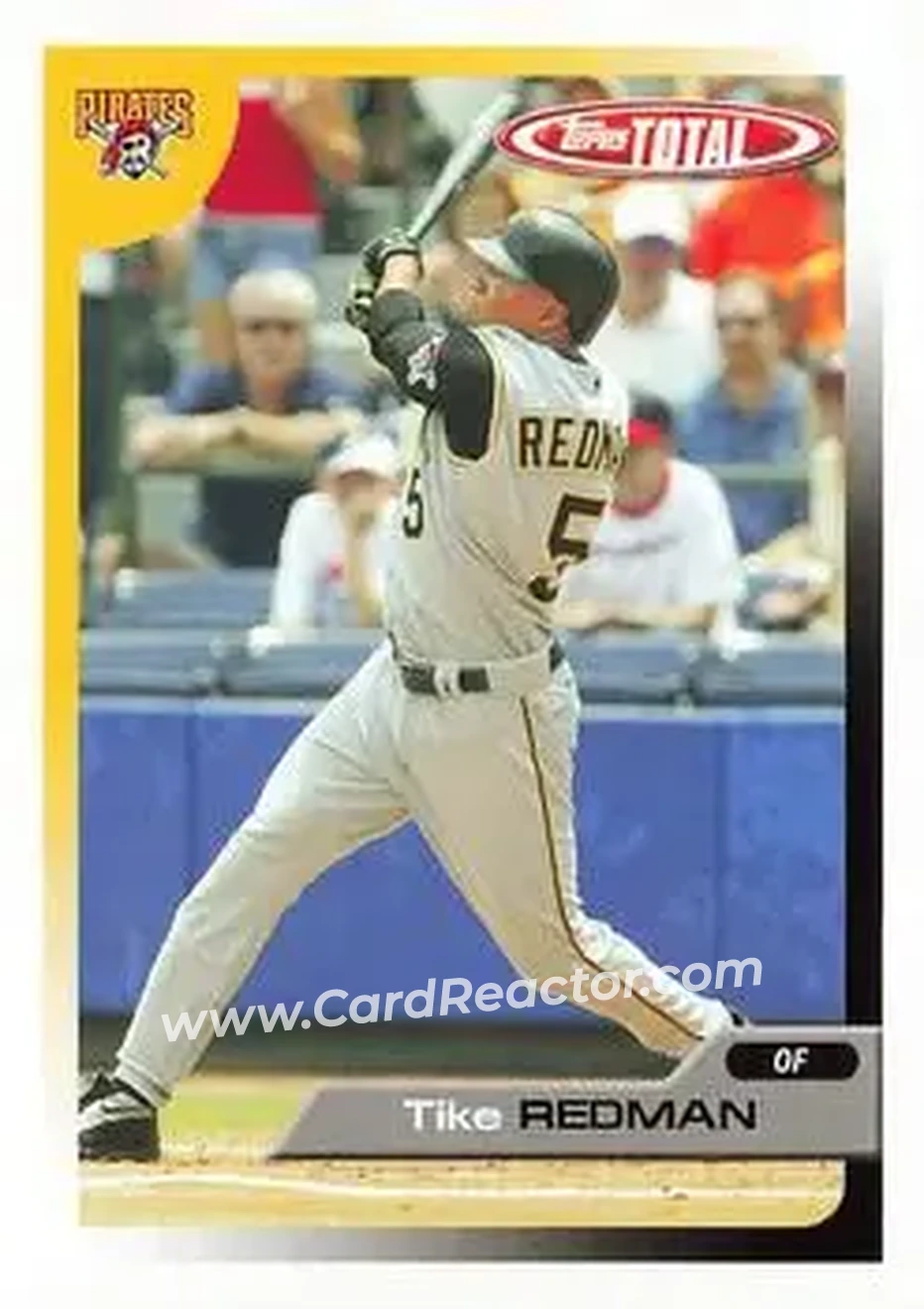 2005 Topps Total #18 - Tike Redman - Pittsburgh Pirates - Front