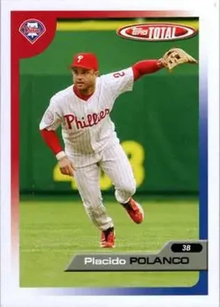 2005 Topps Total #25 - Placido Polanco - Philadelphia Phillies