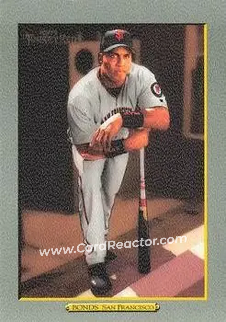 2005 Topps Turkey Red #1a - Barry Bonds - San Francisco Giants - Front 2005 Topps Turkey Red #1a - Barry Bonds - San Francisco Giants - Front
