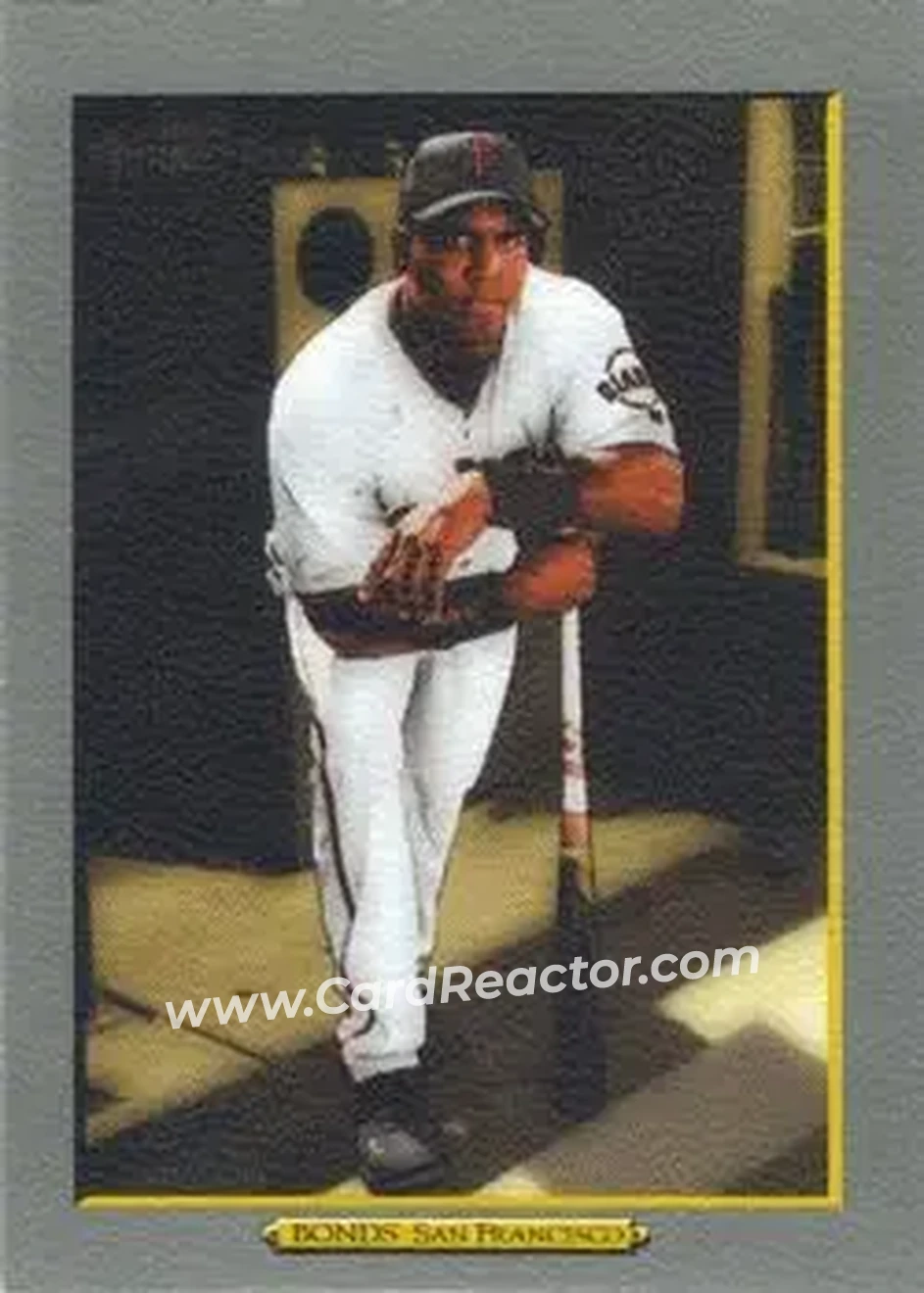 2005 Topps Turkey Red #1b - Barry Bonds - San Francisco Giants - Front 2005 Topps Turkey Red #1b - Barry Bonds - San Francisco Giants - Front
