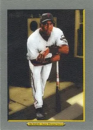 2005 Topps Turkey Red #1b - Barry Bonds - San Francisco Giants