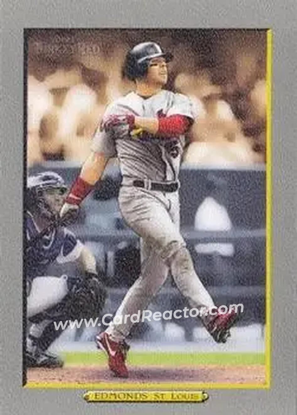 2005 Topps Turkey Red #3 - Jim Edmonds - St. Louis Cardinals - Front