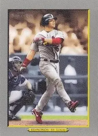 2005 Topps Turkey Red #3 - Jim Edmonds - St. Louis Cardinals