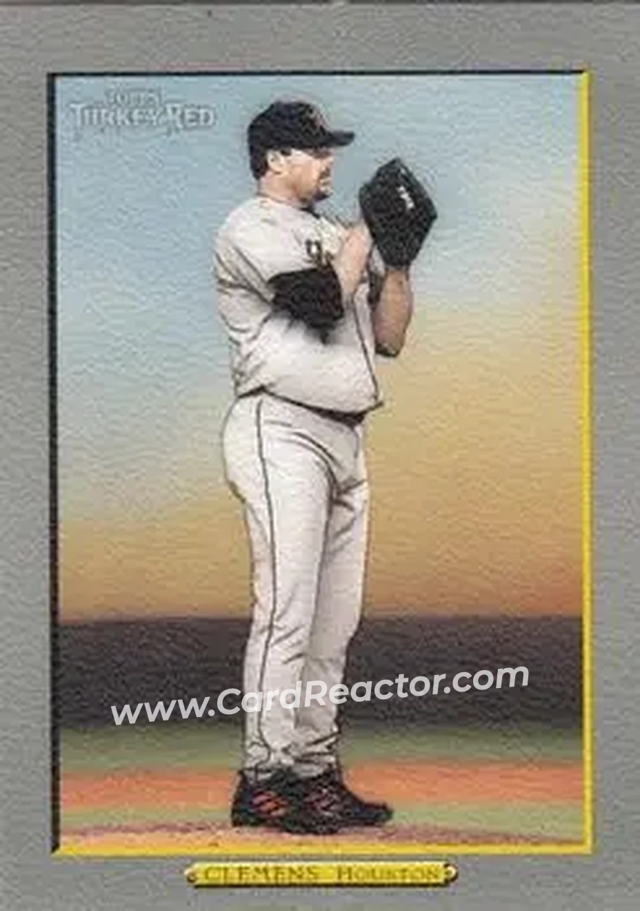 2005 Topps Turkey Red #5a - Roger Clemens - Houston Astros - Front