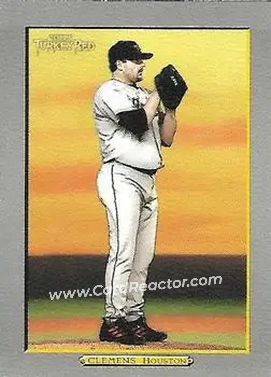 2005 Topps Turkey Red #5b - Roger Clemens - Houston Astros - Front