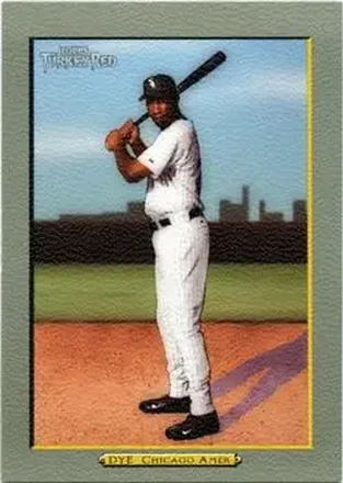 2005 Topps Turkey Red #11 - Jermaine Dye - Chicago White Sox