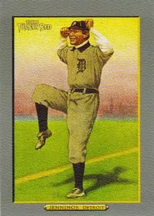 2005 Topps Turkey Red #18 - Hughie Jennings - Detroit Tigers