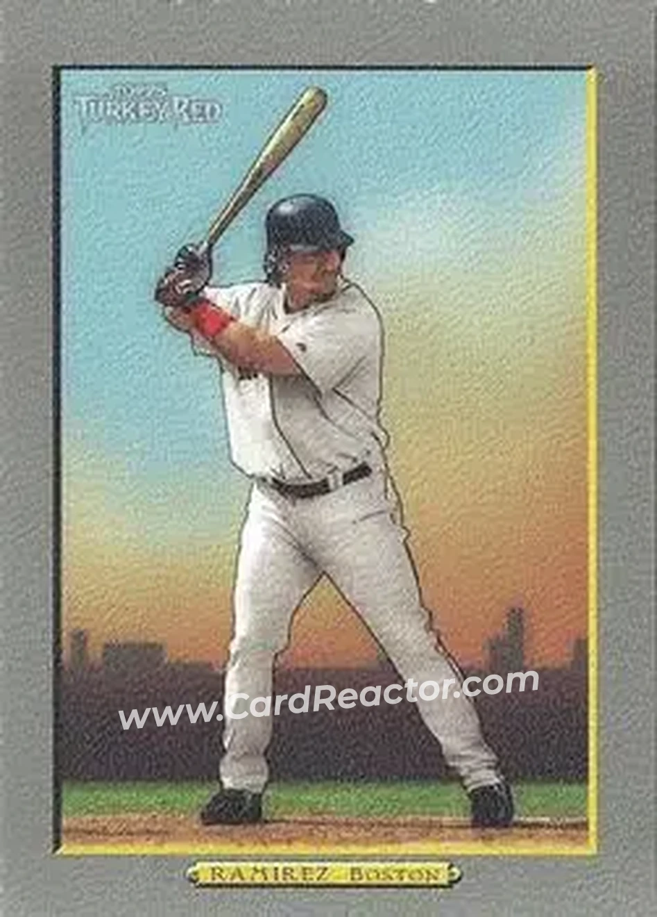 2005 Topps Turkey Red #20 - Manny Ramirez - Boston Red Sox - Front