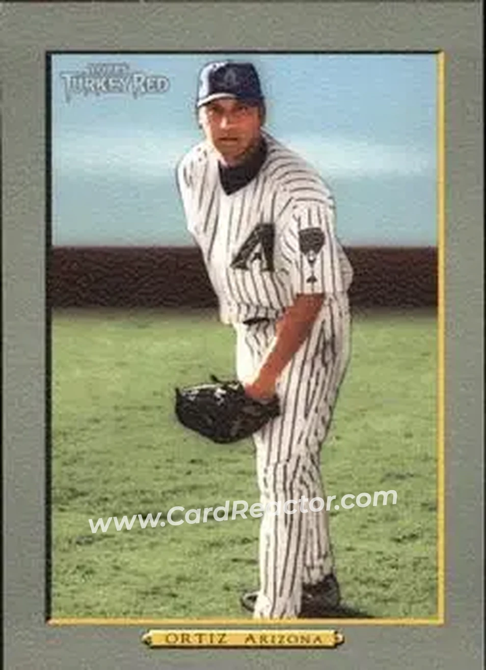 2005 Topps Turkey Red #21 - Russ Ortiz - Arizona Diamondbacks - Front 2005 Topps Turkey Red #21 - Russ Ortiz - Arizona Diamondbacks - Front