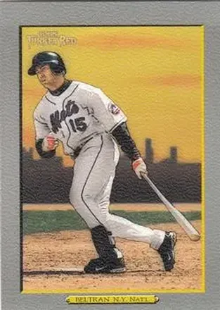 2005 Topps Turkey Red #25 - Carlos Beltran - New York Mets