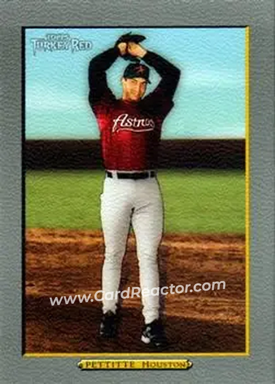 2005 Topps Turkey Red #33 - Andy Pettitte - Houston Astros - Front
