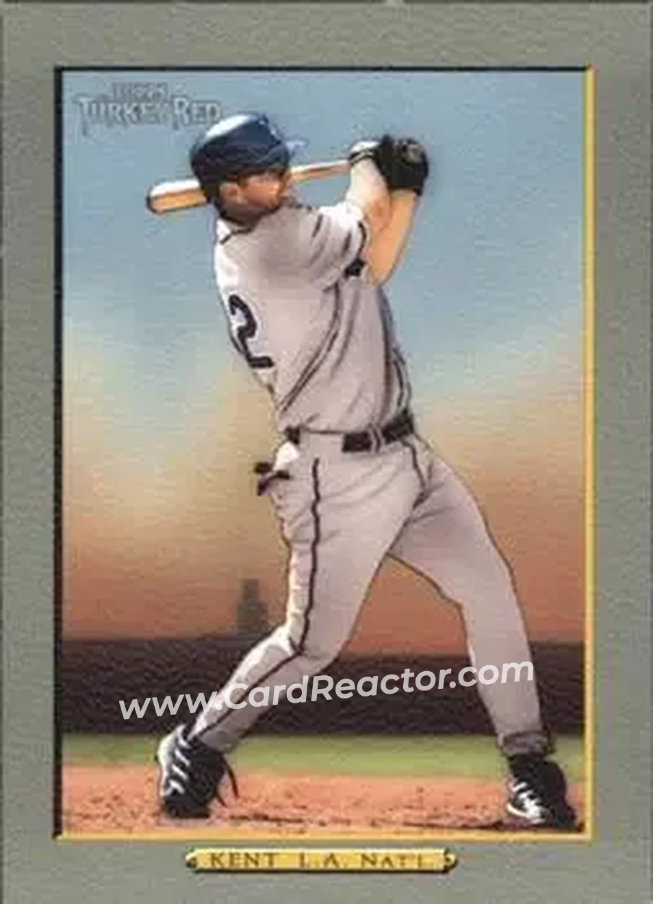 2005 Topps Turkey Red #35 - Jeff Kent - Los Angeles Dodgers - Front