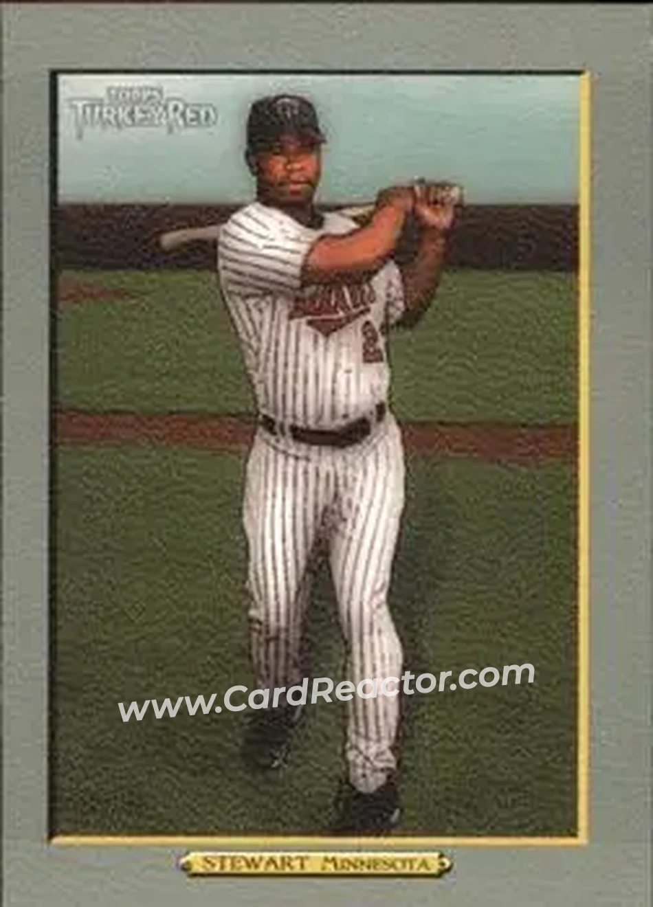 2005 Topps Turkey Red #7 - Shannon Stewart - Minnesota Twins - Front