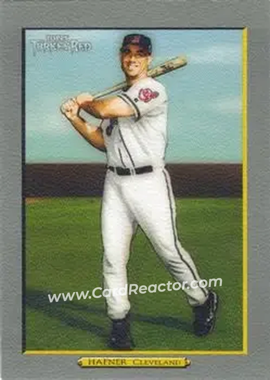 2005 Topps Turkey Red #9 - Travis Hafner - Cleveland Indians - Front