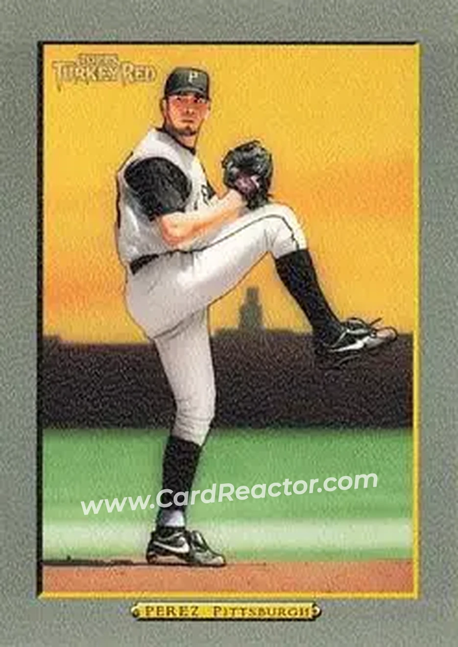 2005 Topps Turkey Red #13 - Oliver Perez - Pittsburgh Pirates - Front