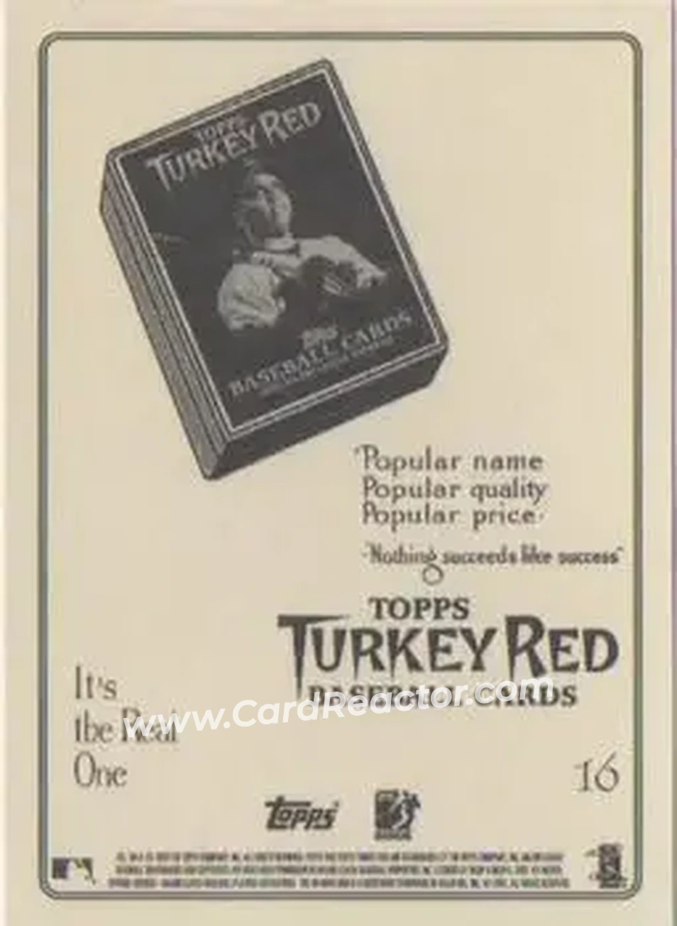 2005 Topps Turkey Red #16a - Mike Piazza - New York Mets - Back